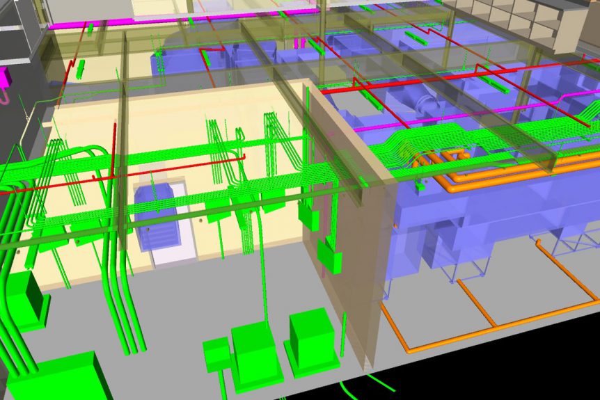 BIM construction visualization